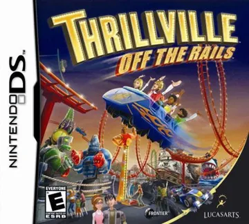 Thrillville - Off the Rails (USA) (En,Fr,Es) box cover front